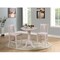 International Concepts Round 30 in Rd Ped Gathering Ht Table, 2 San Remo Counter Ht Stools, Gray Taupe, 30 in W, 30 in L K09-30RT-6B-S102-2 - alternate 2